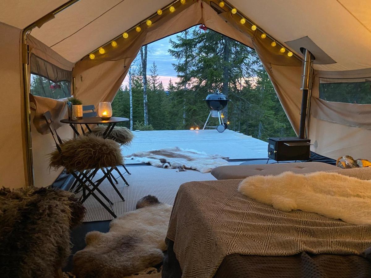 Glamping Tent With Amazing View In The Forest Турсбю Екстер'єр фото