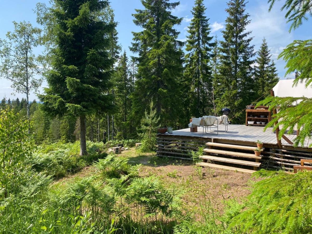 Glamping Tent With Amazing View In The Forest Турсбю Екстер'єр фото