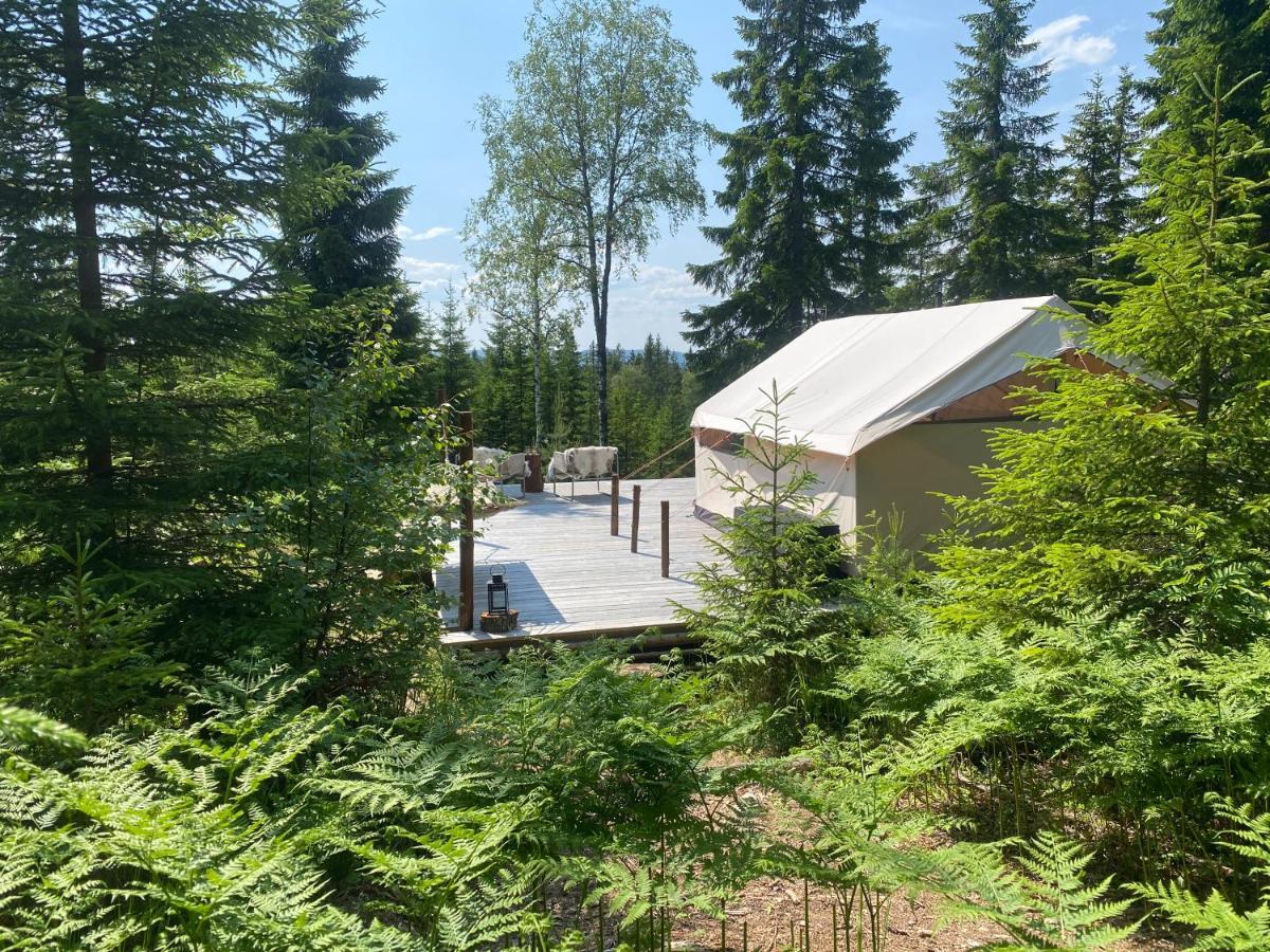Glamping Tent With Amazing View In The Forest Турсбю Екстер'єр фото