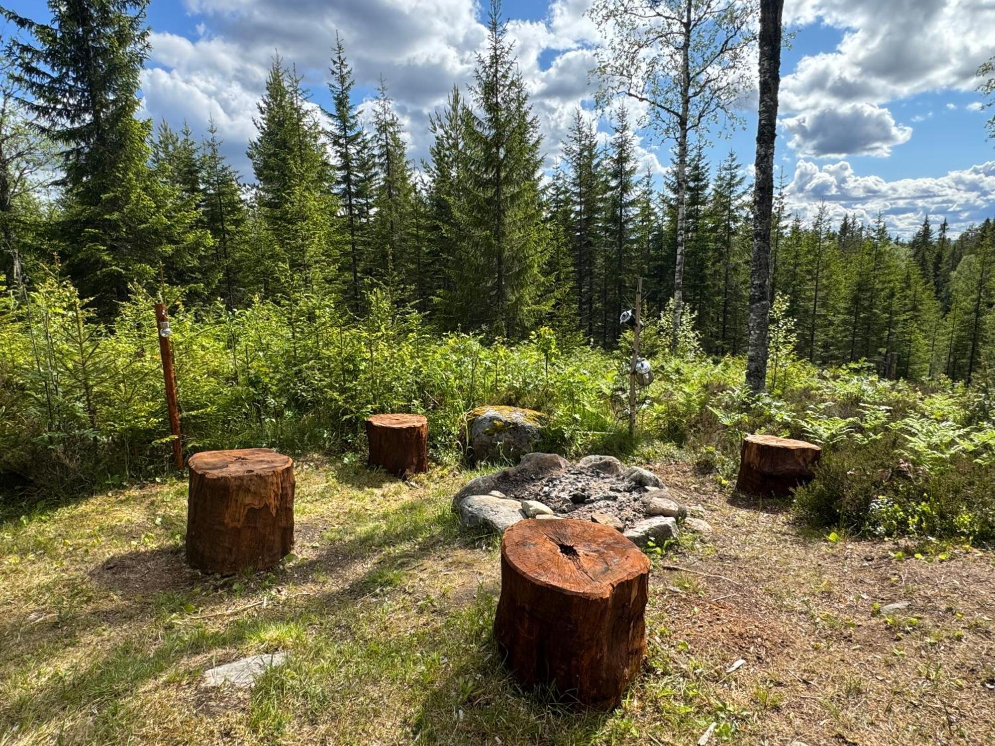 Glamping Tent With Amazing View In The Forest Турсбю Екстер'єр фото